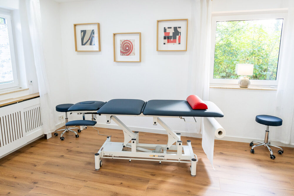 Komfortable Therapieliege